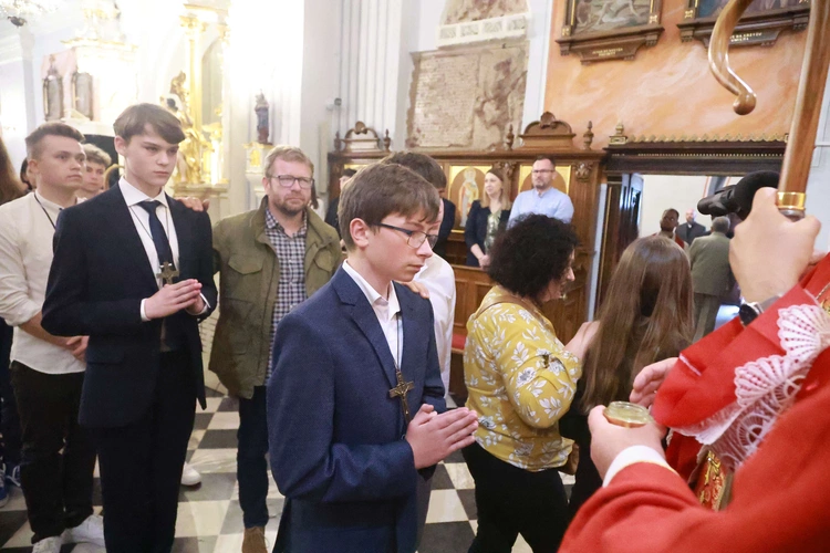 Bierzmowanie u Mateusza w Mielcu