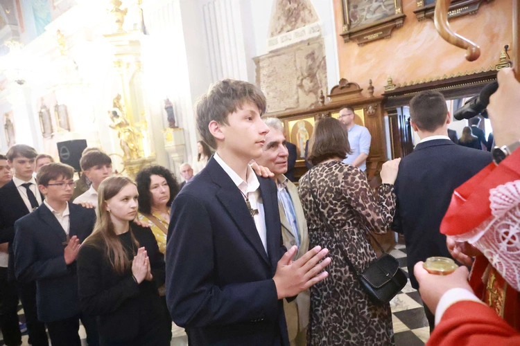 Bierzmowanie u Mateusza w Mielcu