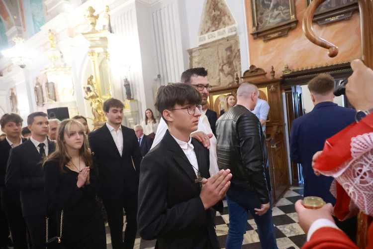 Bierzmowanie u Mateusza w Mielcu