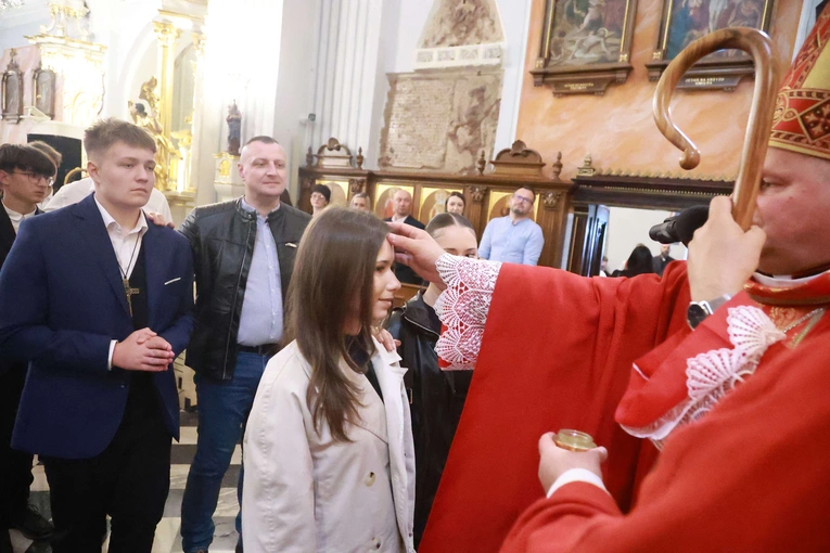 Bierzmowanie u Mateusza w Mielcu