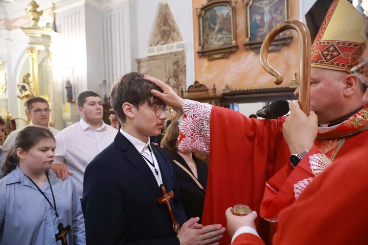 Bierzmowanie u Mateusza w Mielcu