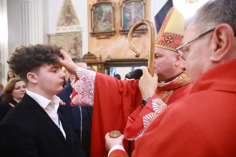 Bierzmowanie u Mateusza w Mielcu