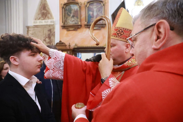 Bierzmowanie u Mateusza w Mielcu