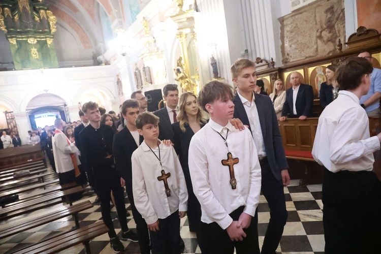 Bierzmowanie u Mateusza w Mielcu