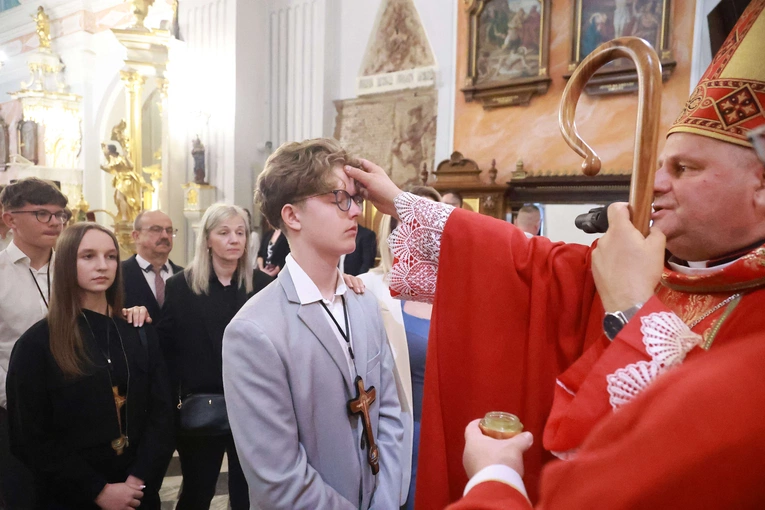 Bierzmowanie u Mateusza w Mielcu