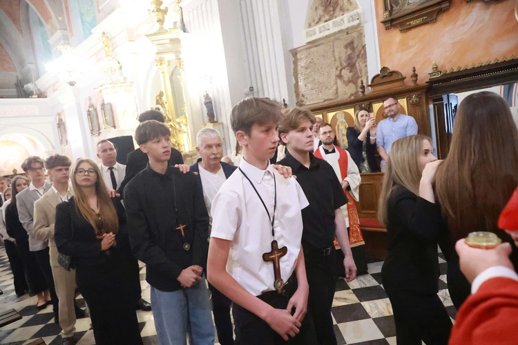 Bierzmowanie u Mateusza w Mielcu