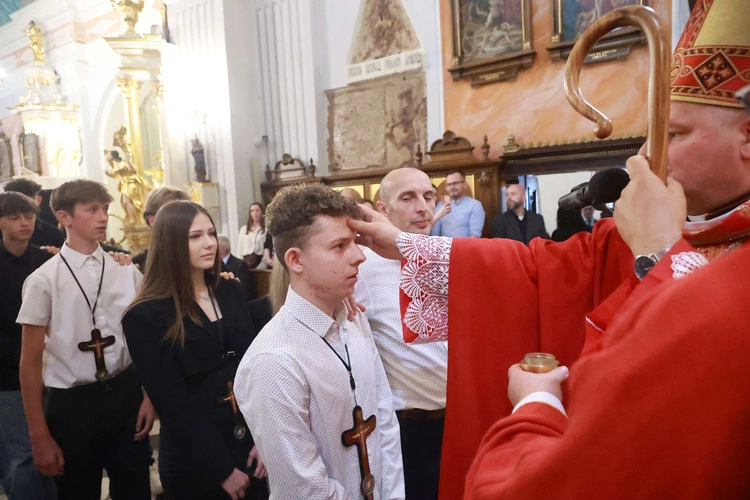 Bierzmowanie u Mateusza w Mielcu