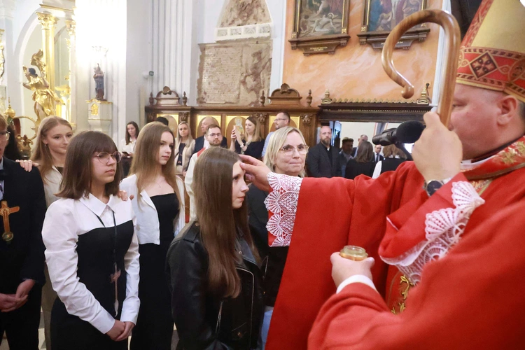 Bierzmowanie u Mateusza w Mielcu