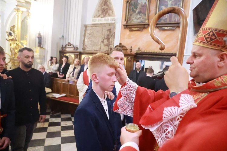 Bierzmowanie u Mateusza w Mielcu