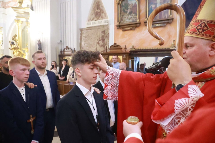 Bierzmowanie u Mateusza w Mielcu