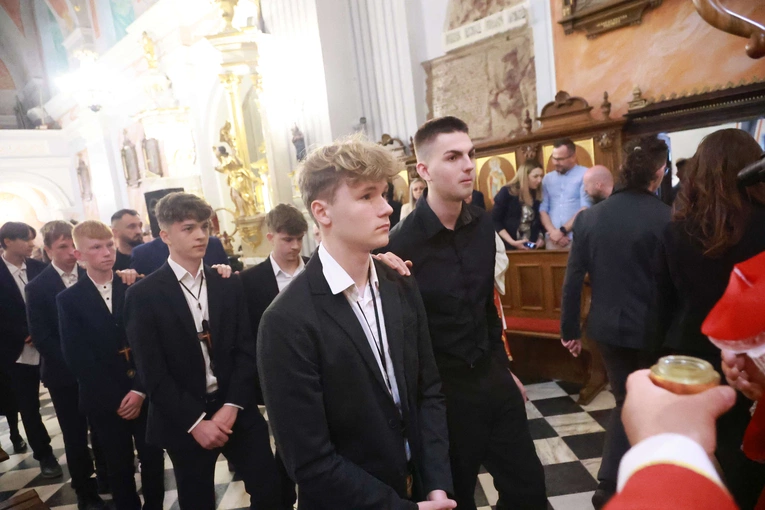 Bierzmowanie u Mateusza w Mielcu