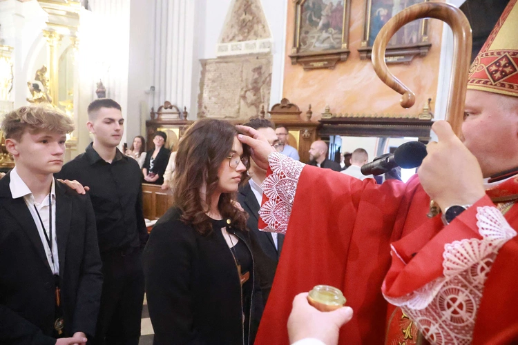 Bierzmowanie u Mateusza w Mielcu