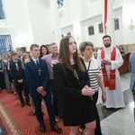 Bierzmowanie w Trzcianie koło Mielca