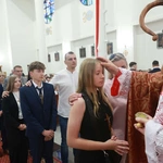 Bierzmowanie w Trzcianie koło Mielca
