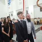 Bierzmowanie w Trzcianie koło Mielca
