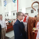 Bierzmowanie w Trzcianie koło Mielca