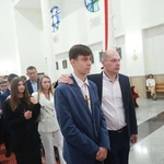 Bierzmowanie w Trzcianie koło Mielca