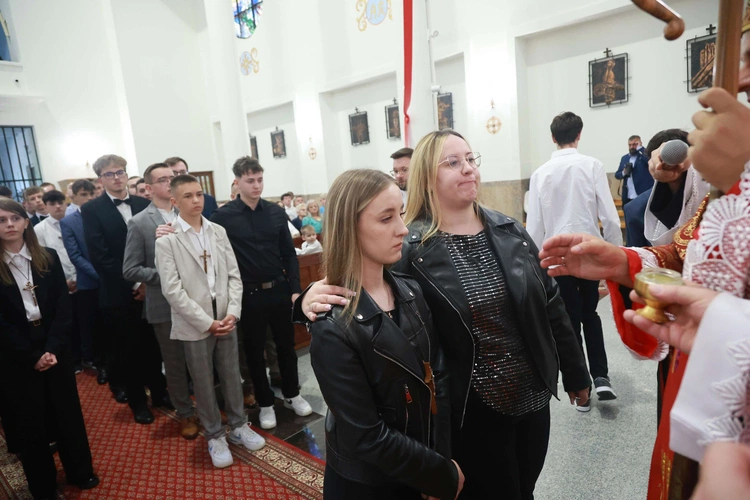 Bierzmowanie w Trzcianie koło Mielca