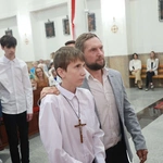 Bierzmowanie w Trzcianie koło Mielca