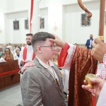 Bierzmowanie w Trzcianie koło Mielca
