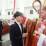 Bierzmowanie w Trzcianie koło Mielca