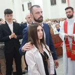 Bierzmowanie w Trzcianie koło Mielca