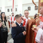 Bierzmowanie w Trzcianie koło Mielca