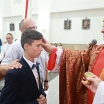 Bierzmowanie w Trzcianie koło Mielca