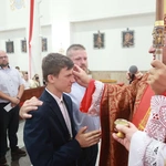 Bierzmowanie w Trzcianie koło Mielca