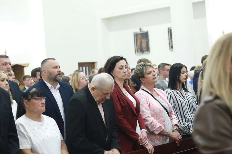 Bierzmowanie w Trzcianie koło Mielca