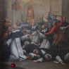 Dominikanie zabijani w Sandomierzu przez Tatarów
