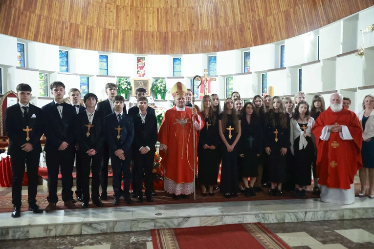 Bierzmowanie w Tęgoborzy