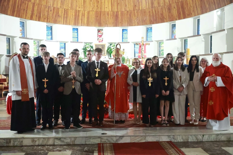 Bierzmowanie w Tęgoborzy