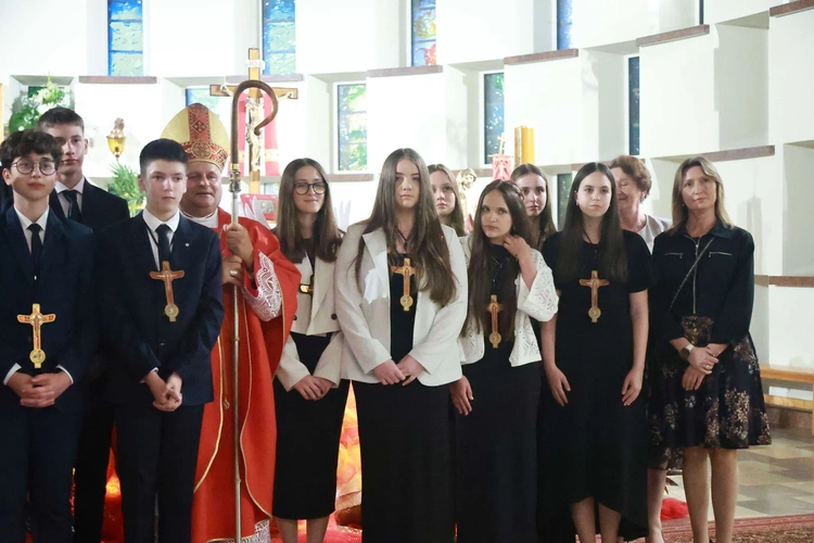 Bierzmowanie w Tęgoborzy