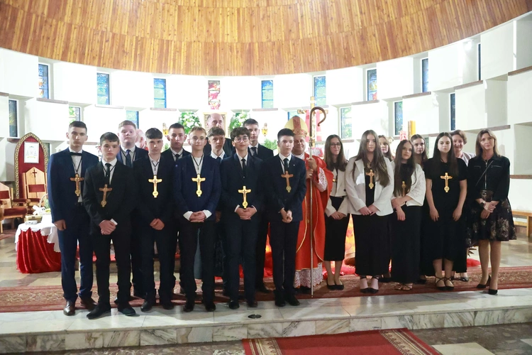 Bierzmowanie w Tęgoborzy