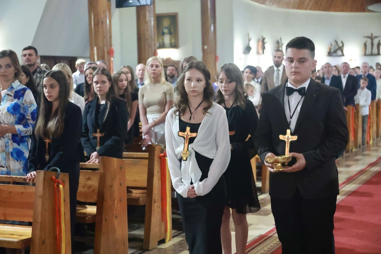 Bierzmowanie w Tęgoborzy