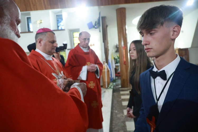 Bierzmowanie w Tęgoborzy