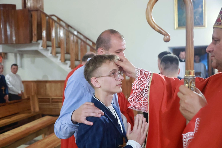 Bierzmowanie w Tęgoborzy