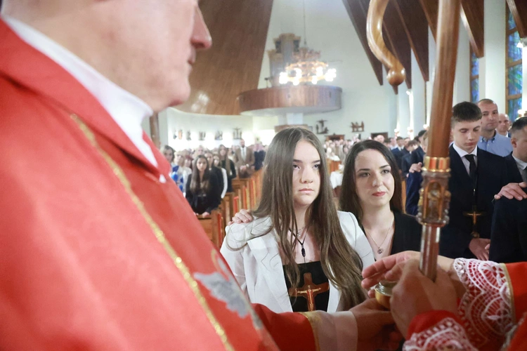 Bierzmowanie w Tęgoborzy