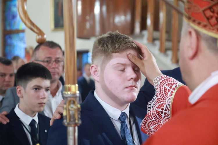 Bierzmowanie w Tęgoborzy