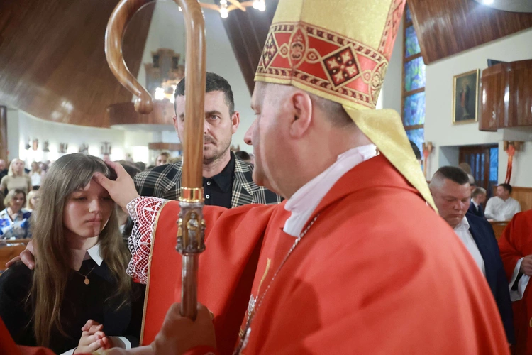 Bierzmowanie w Tęgoborzy