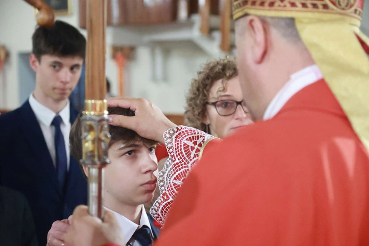 Bierzmowanie w Tęgoborzy