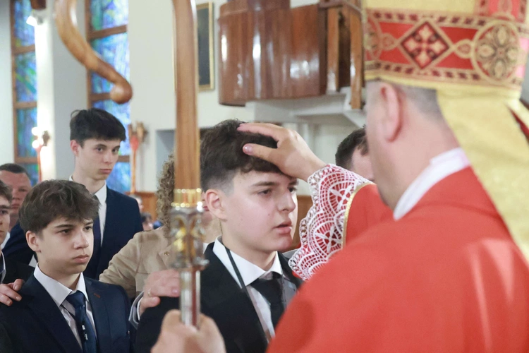 Bierzmowanie w Tęgoborzy