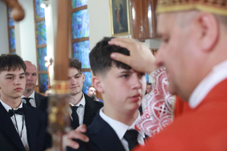 Bierzmowanie w Tęgoborzy