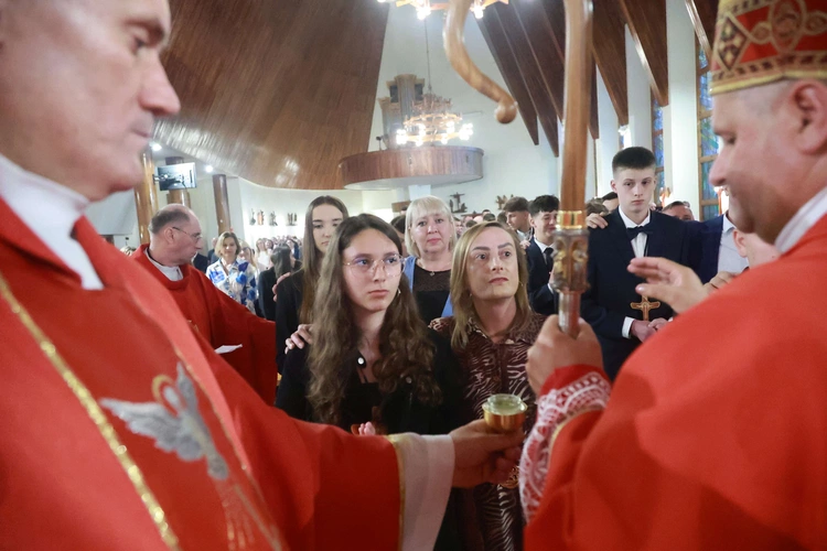 Bierzmowanie w Tęgoborzy