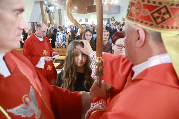 Bierzmowanie w Tęgoborzy