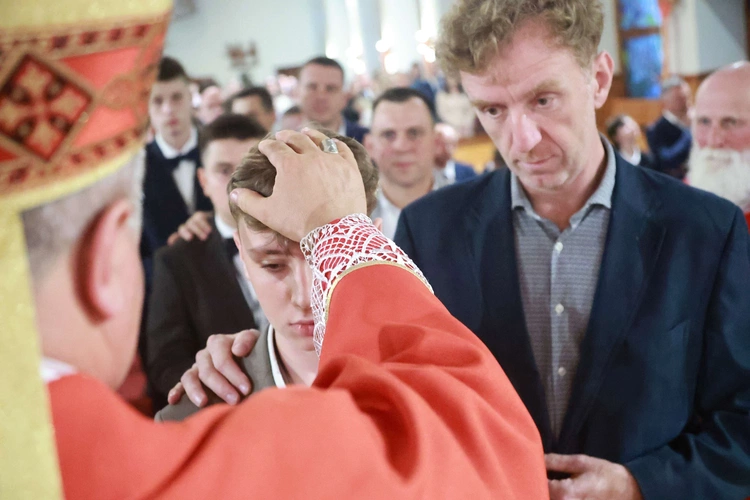 Bierzmowanie w Tęgoborzy