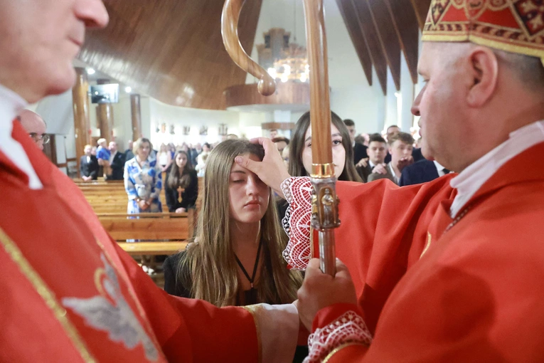Bierzmowanie w Tęgoborzy