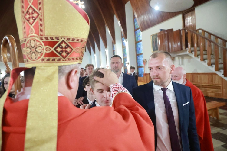 Bierzmowanie w Tęgoborzy