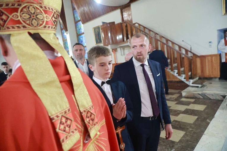 Bierzmowanie w Tęgoborzy